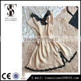 100% Silk Women Sexy Pajamas Two Piece Suit Quality Choice thumbnail-3