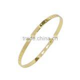 Memories Bangles With Customize Design Word 'I DON'T GET DRUNK - I GET AWESOME' With 4mm/7mm Width thumbnail-2