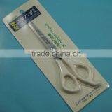 Blister-card Packing of Plastic Handle Single Thinning Barber Scissor