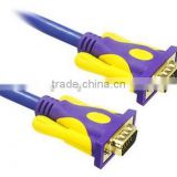 factury price male to male gold plated vga cable
