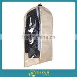 Garment Packaging Bag,Pink Suit Cover Garment Bag, thumbnail-1