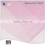 Pink Color Big Hole Tulle
