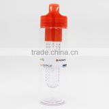 750ml tritan joyshaker fruit infuser water bottle/detox beverage water bottle