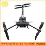 HOT! Royalplay Scorpio Hexacopter Drone Naza Lite for Aerial Photography