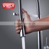 Good Seller SS304 Spring Hose Kitchen Mixer Single Handle Kitchen Faucet Kitchen Tap thumbnail-2