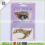 2016 Sexy eye waterproof colorful heart pattern eye liner tattoo stickers shadow tattoo make up for party