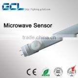 SMD2835 4ft 5ft 100lm/w 18w 20W T8 led motion sensor led tube with CE RoHS approved