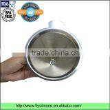 Promotional Gift 304 Stainless Steel Custom Coffee Dripper With Cup Stand thumbnail-5