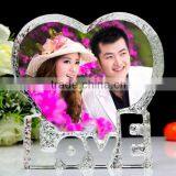 2016 AAA Beautiful & Color Printing Crystal Photo Frame