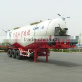 High quality CIMC LINYU 50m3 bulk cement tank semi trailer