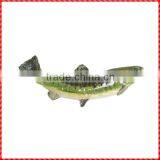 Animated Lively Hand Craved Ceramic Fish Shaped Wall Craft thumbnail-1