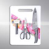 Knife Scissors Peeler Set for Kitchen