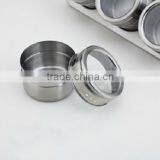 4pcs/set Magnet Tin Spice Bottle Set With Metal Stand thumbnail-3