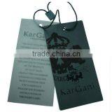 Hangtag With Eyelet,Embossing Logo Tag,UV Logo Tag