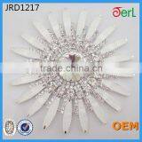 New Design! Flower Rhinestone Crystal Ornaments for Wedding Dresses thumbnail-3