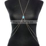 Drops Turquoise Beach Sexy Waist Chain thumbnail-5