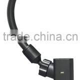 One Hand Operation Flexible Gooseneck Dual USB Ports Car Mobile Charger Stand for Mobile Phone thumbnail-5