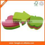 Die-cut Assorted Self-adhesive Note, Die-cut Colorful Sticky Notepads