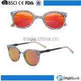 Mixed Metal Acetate Cat Eye Colored Photochromic Lenses Sunglasses thumbnail-1
