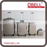 Beautiful Fashion ABS Hard Material Luggage Trolley Case Flower Design thumbnail-2