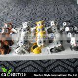 Solar Led Garden Light, Poly-resin Wholesale Solar Lights, Kitten Bright Eyes Mini Leds Lights