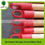 Varnished Eco-friendly Wooden Broom Handle From Manufacture Factory thumbnail-2