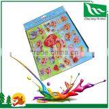 Removable Ecofriendly Cartoon Transparent Pvc Sticker