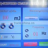 1055nm/1064nm/532nm Active Q-Switched Q Switched Laser Machine Nd-YAG Laser Haemangioma Treatment thumbnail-5