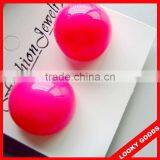 Neon Round Stud Earring thumbnail-1