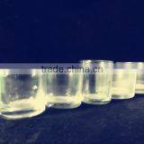 200ml Best Pice Clear Glass Candlestick Jar/round Shaped Clear Glass Wax Empty Jar thumbnail-2