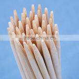 Single Sharped or Semi-pointed Tip Round Bamboo Stick/skewer for BBQ thumbnail-2