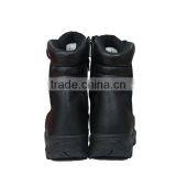 High Quality Black Leather Military Boots For Men thumbnail-5