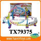Battery Operated Electric Rail Car Toy With Light thumbnail-1