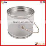 PVC Tin Box With Iron Handle