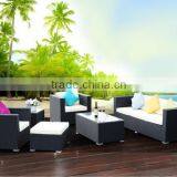 Outdoor Leisure Rattan Sofa Set, Plastic Outdoor Sofa thumbnail-1