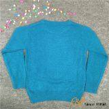 Kids Crew Neck Long Sleeves Pullover Sweater thumbnail-2