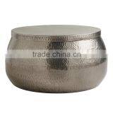 Living Room Hammered Drum Table thumbnail-4