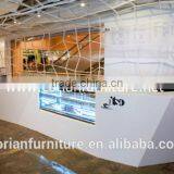 Corian Made Coffee Kiosk for Mall thumbnail-1