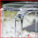Lucite Furniture_clear Round Stool thumbnail-2