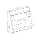 2016 NEW Design Computer Desk Living Room Table Furniture MDF Wooden Cheap Wall Mounted Desk thumbnail-4
