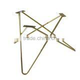 Elegant Furniture Brass PVD Solid Stainless Steel Glass Coffee Table thumbnail-3