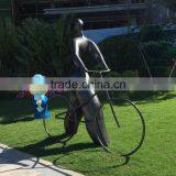 Bronze FRP Rider Sculpture Statue thumbnail-3