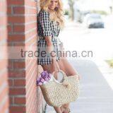 2017 Summer Hot-selling Item, Water Hyacinth Beach Bag thumbnail-2