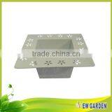 New Arrival Factory Wholesale Unique Shape Slanted Railing Flower Pot thumbnail-2