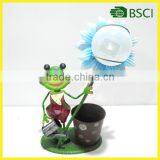 YS15123 Metal Animal Planter Solar Led Flower Pot Light thumbnail-1