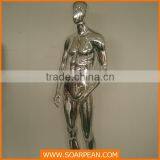 New Products Fiberglass Male Gold Mannequin thumbnail-3