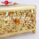 High Quality Acrylic Decorative Gold-coated Tissue Box, Tissue Paper Box, Tissue Storage Box thumbnail-5