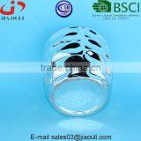 Metal Electroplating Silver Ceramic Planter Pot thumbnail-5