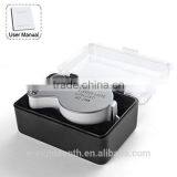 MG21011 Flexzion Illuminated Jeweler Loupe 40X 25 mm Glass Lens Eye Magnifier Magnifying thumbnail-3