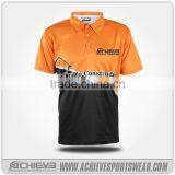 2015 wholesale high quality cheap new design custom sublimated dry fit men golf polo shirt